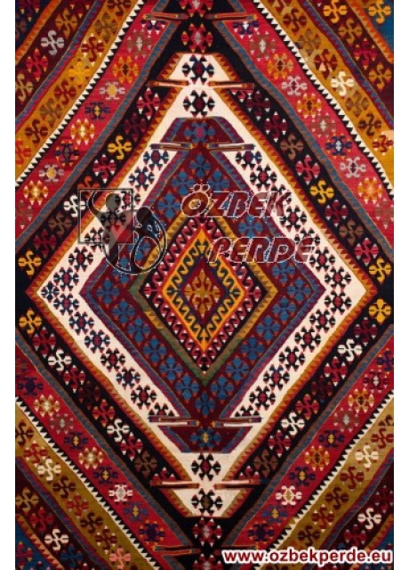 Tazı Kuyruğu Baskılı Halı